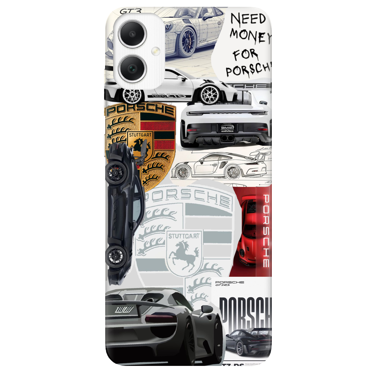 Чехол для Samsung Galaxy A05 Porsche - фото 1 Чехол для Samsung Galaxy A05 Porsche - фото 1 - Чехлы для телефонов