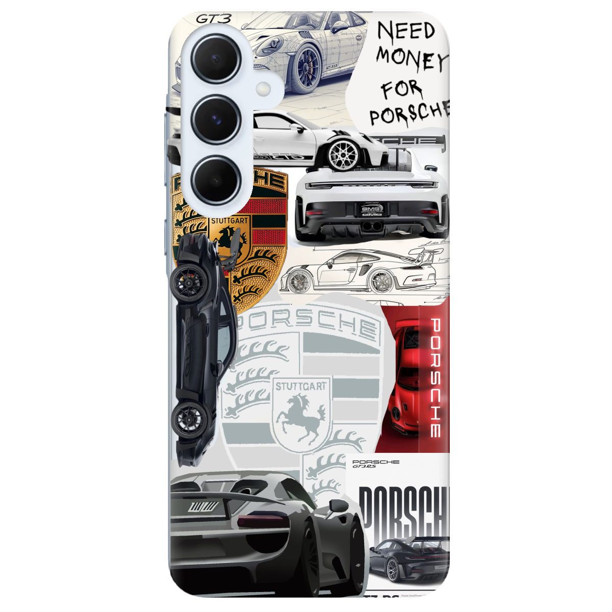 Чехол для Samsung Galaxy A55 Porsche - фото 1 Чехол для Samsung Galaxy A55 Porsche - фото 1 - Чехлы для телефонов