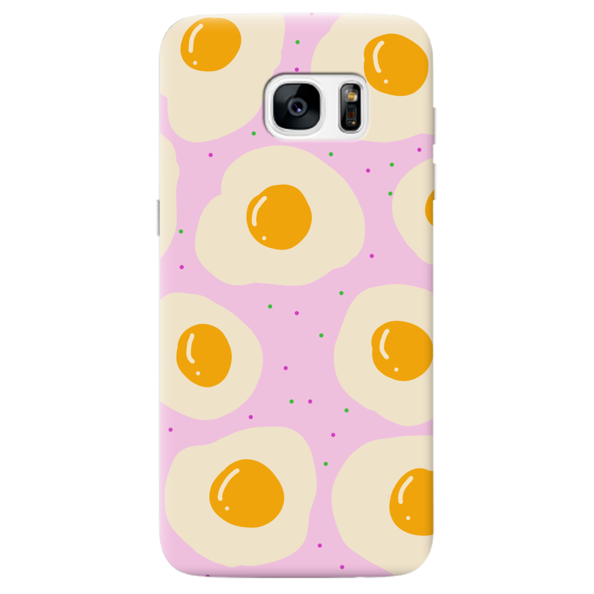 Чохол для Samsung Galaxy S7 Edge Весела яєчня - фото 1 - Чохли для телефонів