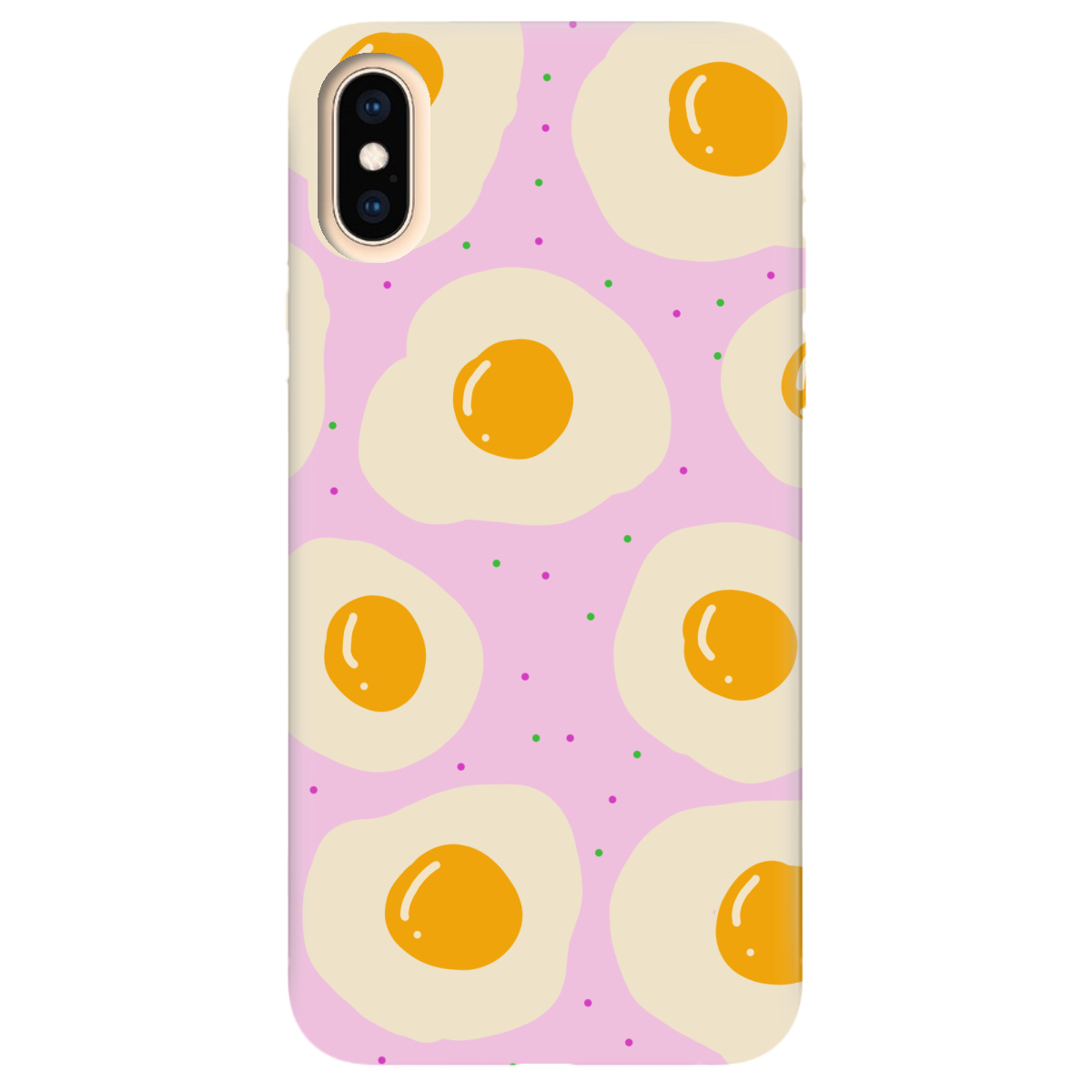 Чехол для Apple iPhone X Весела яєчня - фото 1 Чехол для Apple iPhone X Весела яєчня - фото 1 - Чехлы для телефонов