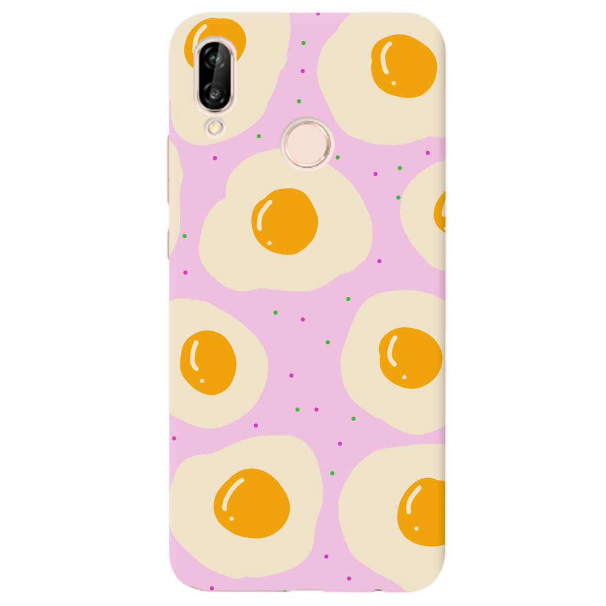 Чохол для Huawei P20 Lite Весела яєчня - фото 1 Чохол для Huawei P20 Lite Весела яєчня - фото 1 - Чохли для телефонів