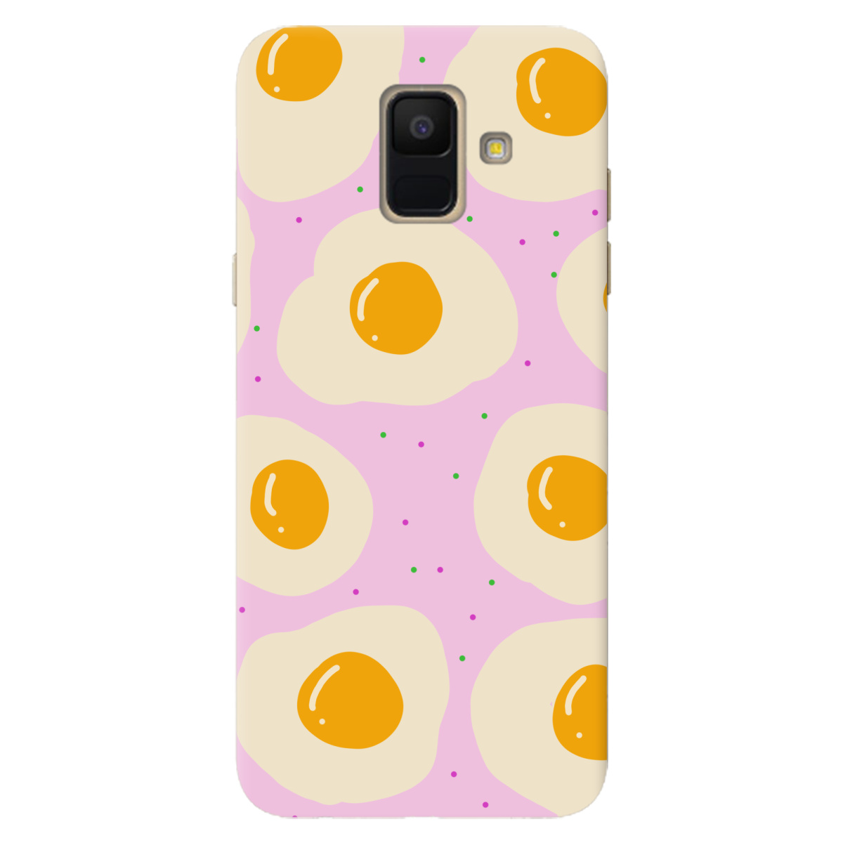 Чехол для Samsung Galaxy A6 2018 Весела яєчня - фото 1 Чехол для Samsung Galaxy A6 2018 Весела яєчня - фото 1 - Чехлы для телефонов