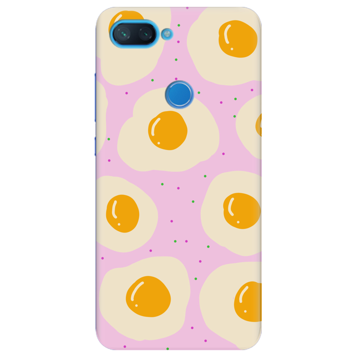 Чехол для Xiaomi Mi 8 Lite Весела яєчня - фото 1 - Чехлы для телефонов