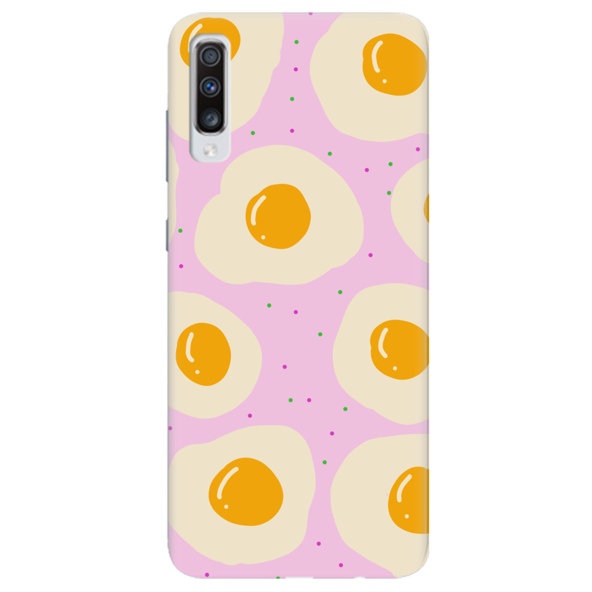 Чохол для Samsung Galaxy A70 Весела яєчня - фото 1 Чохол для Samsung Galaxy A70 Весела яєчня - фото 1 - Чохли для телефонів