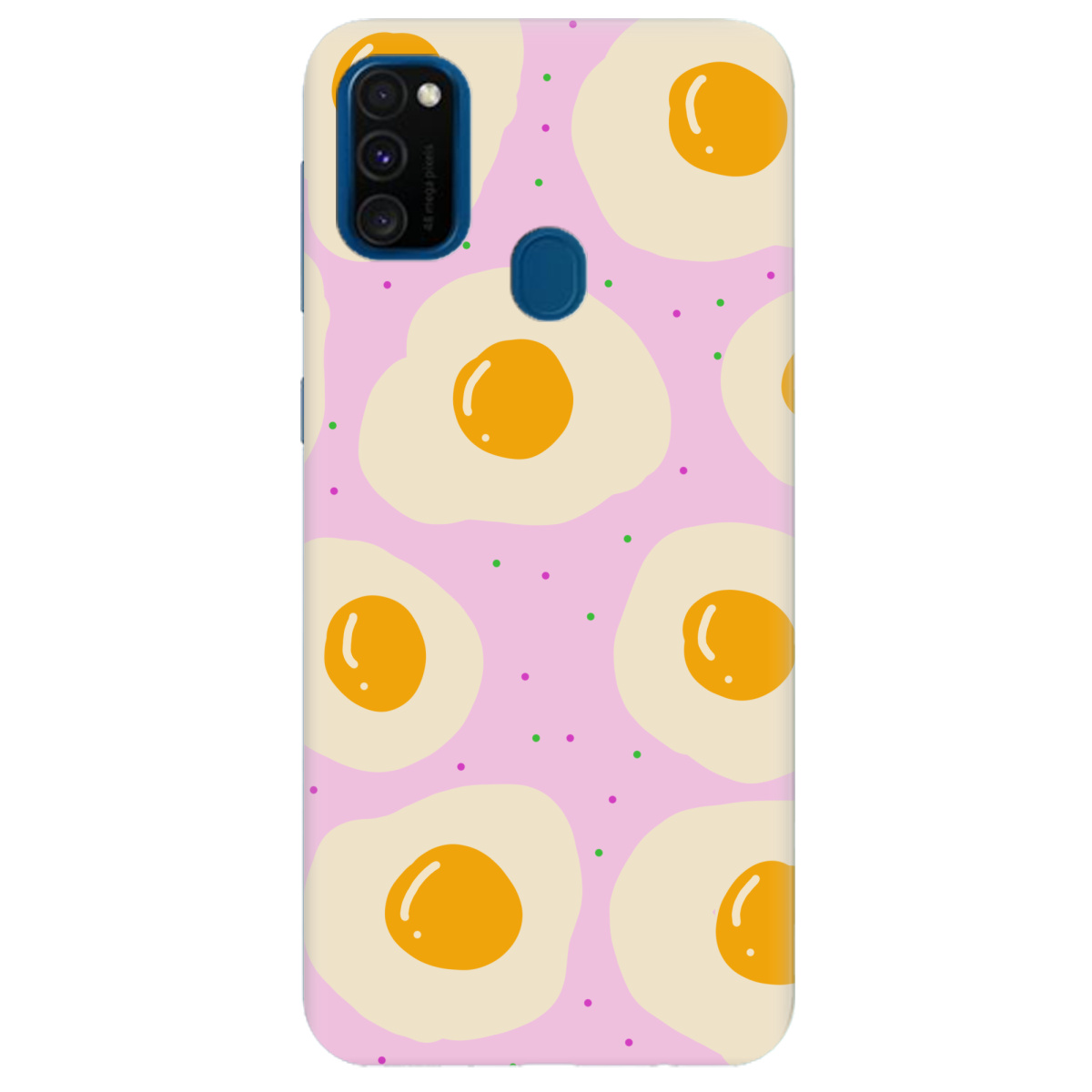 Чехол для Samsung Galaxy M21 Весела яєчня - фото 1 - Чехлы для телефонов