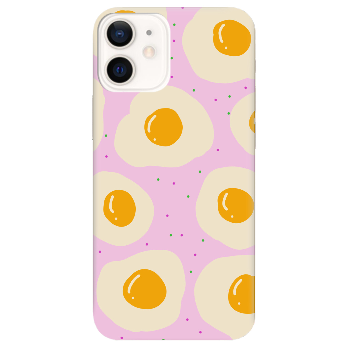 Чехол для Apple iPhone 12 Mini Весела яєчня - фото 1 - Чехлы для телефонов