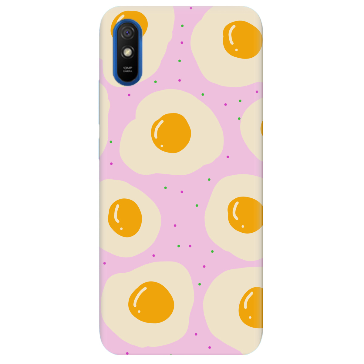Чохол для Xiaomi Redmi 9A Весела яєчня - фото 1 Чохол для Xiaomi Redmi 9A Весела яєчня - фото 1 - Чохли для телефонів
