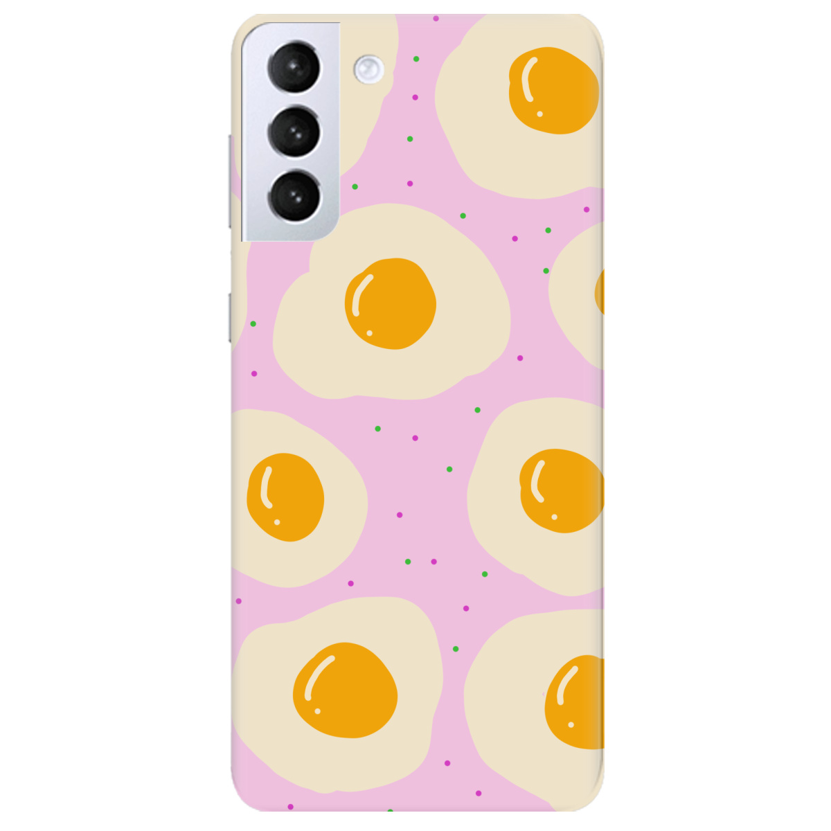 Чохол для Samsung Galaxy S21 Plus Весела яєчня - фото 1 Чохол для Samsung Galaxy S21 Plus Весела яєчня - фото 1 - Чохли для телефонів