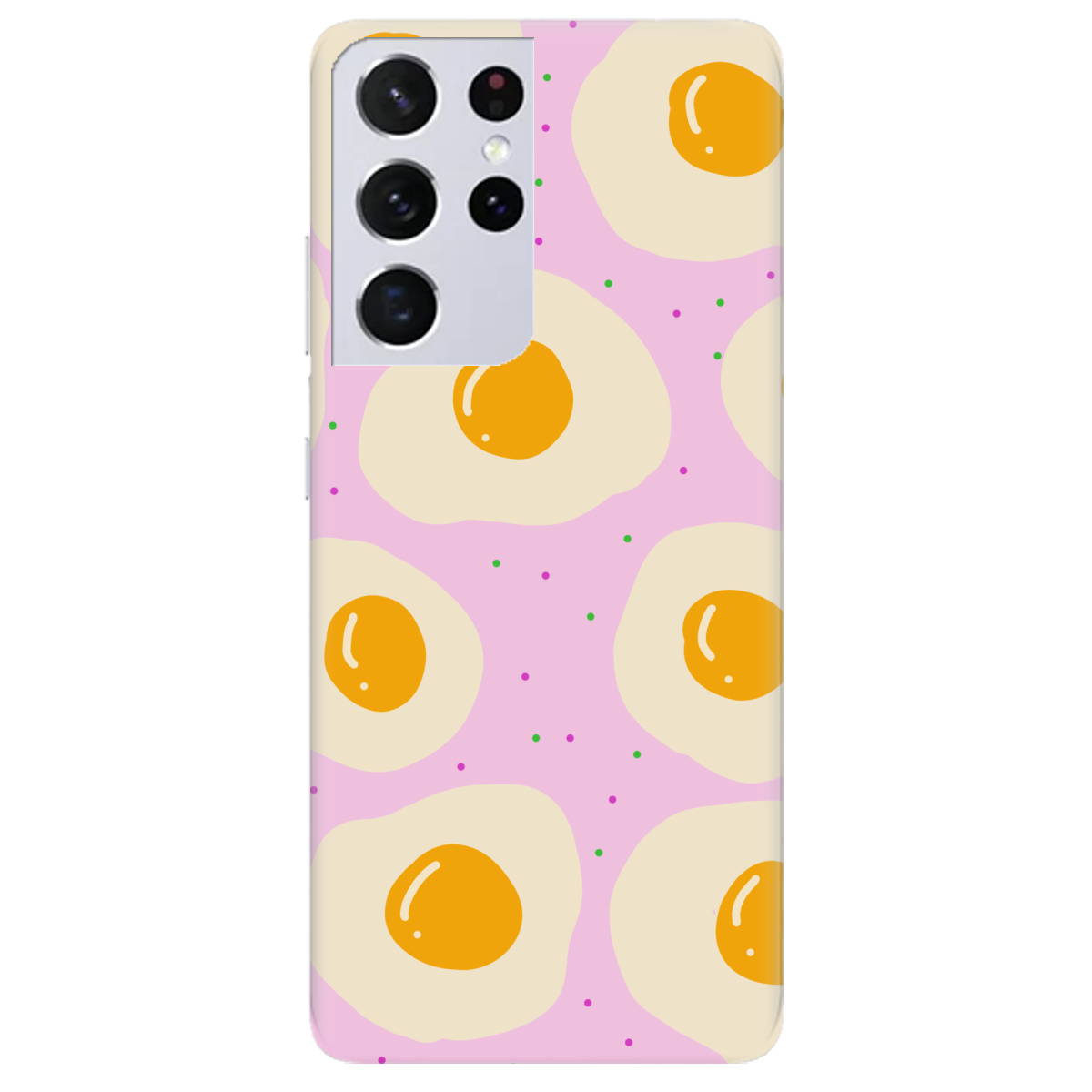 Чехол для Samsung Galaxy S21 Ultra Весела яєчня - фото 1 Чехол для Samsung Galaxy S21 Ultra Весела яєчня - фото 1 - Чехлы для телефонов