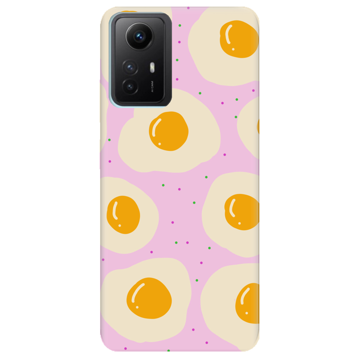 Чохол для Xiaomi Redmi Note 12s Весела яєчня - фото 1 Чохол для Xiaomi Redmi Note 12s Весела яєчня - фото 1 - Чохли для телефонів