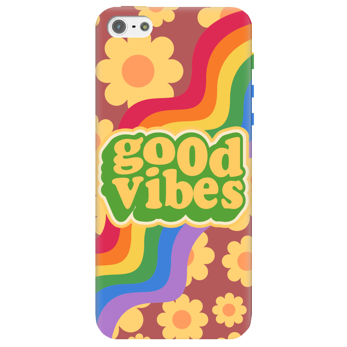 Чехол для Apple iPhone 5 / 5S Good vibes - фото 1 - Чехлы для телефонов