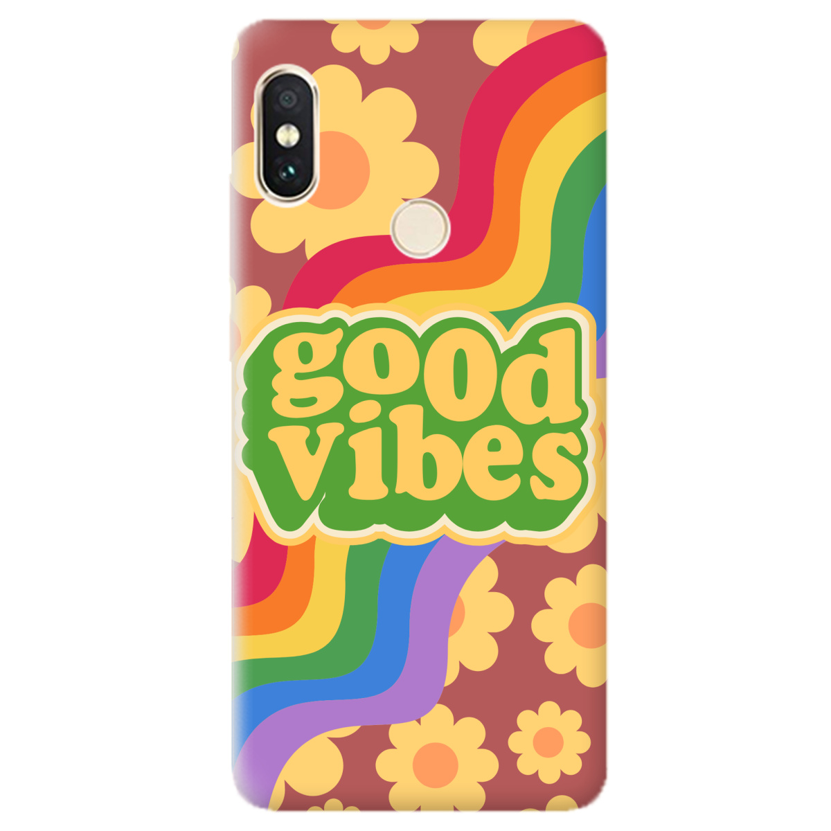Чехол для Xiaomi Redmi Note 5 Good vibes - фото 1 - Чехлы для телефонов