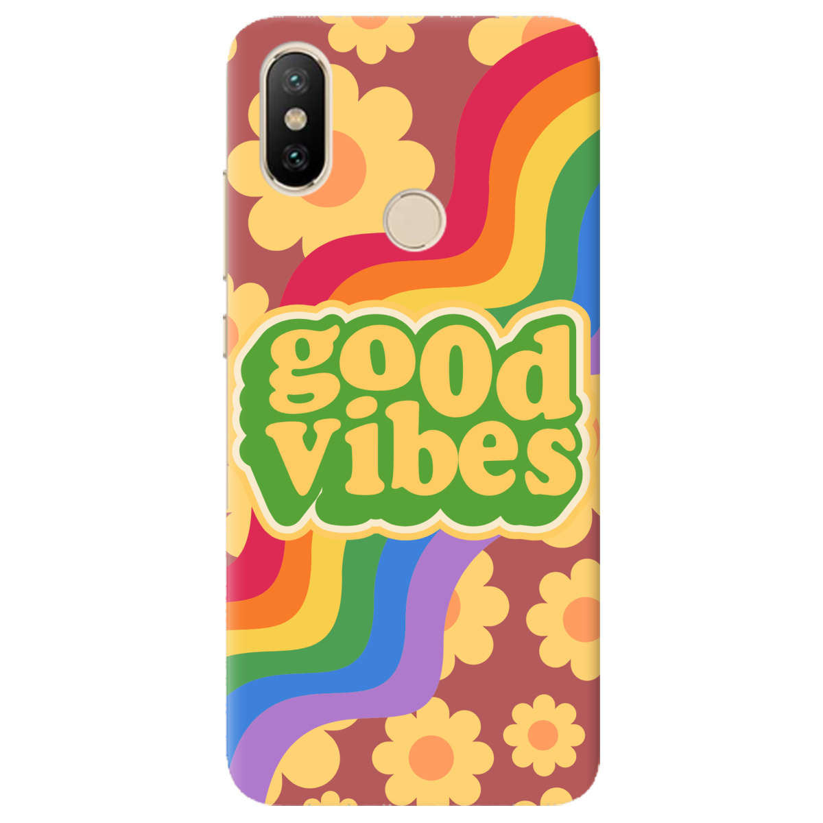 Чехол для Xiaomi Mi A2 Mi 6X Good vibes - фото 1 - Чехлы для телефонов