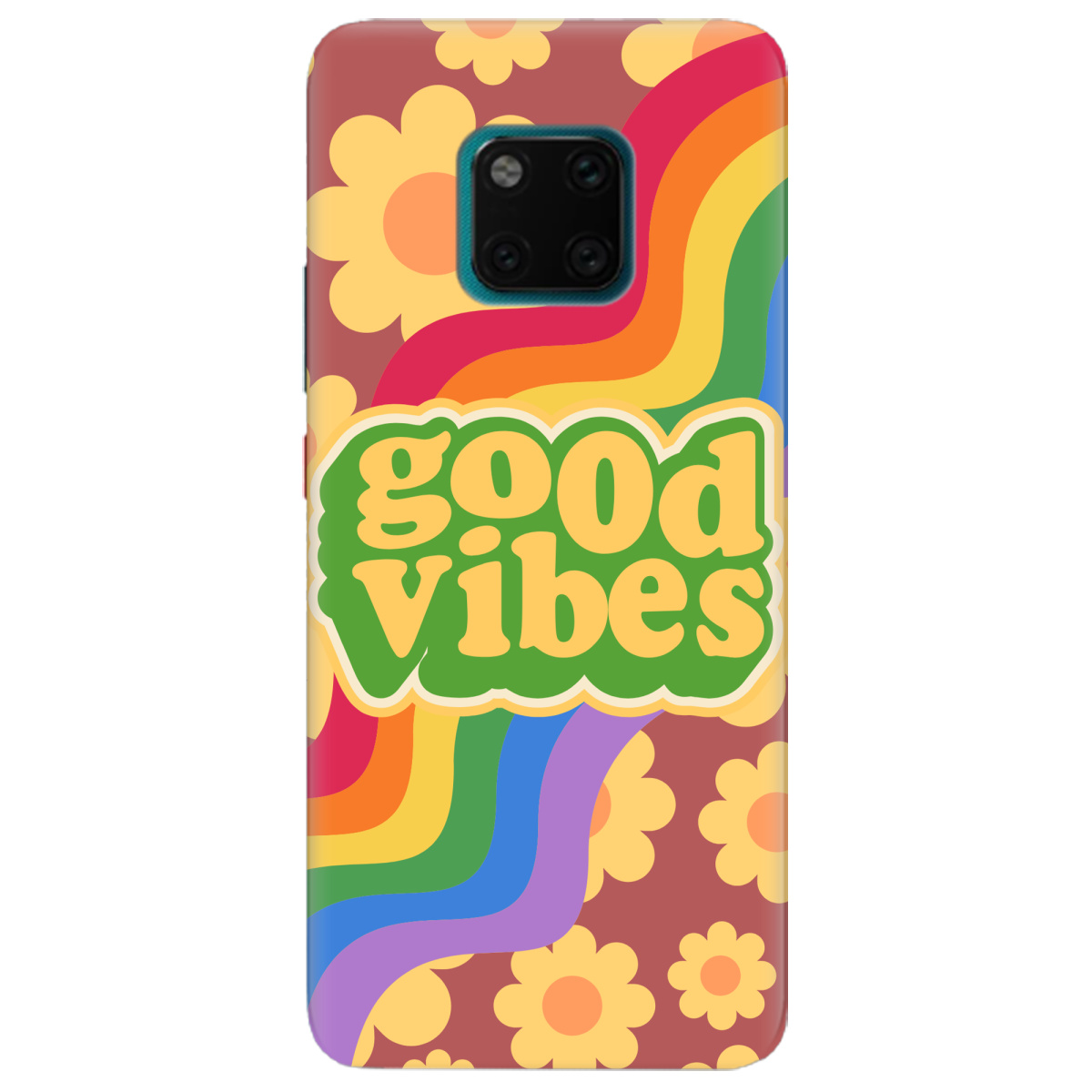 Чехол для Huawei Mate 20 Pro Good vibes - фото 1 Чехол для Huawei Mate 20 Pro Good vibes - фото 1 - Чехлы для телефонов
