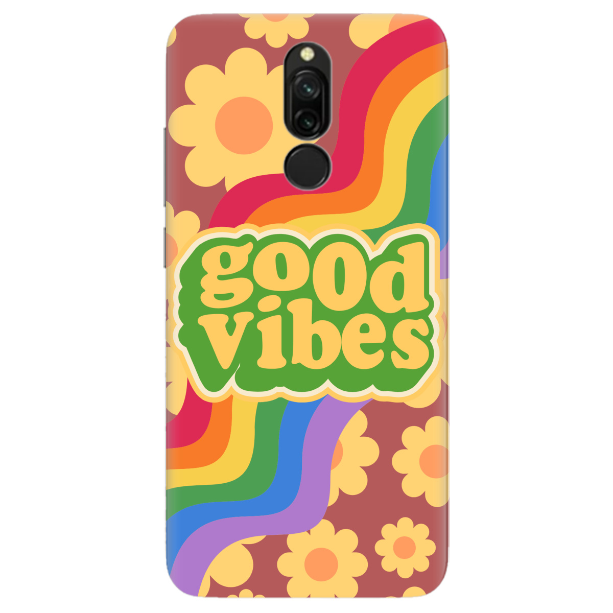 Чехол для Xiaomi Redmi 8 Good vibes - фото 1 - Чехлы для телефонов