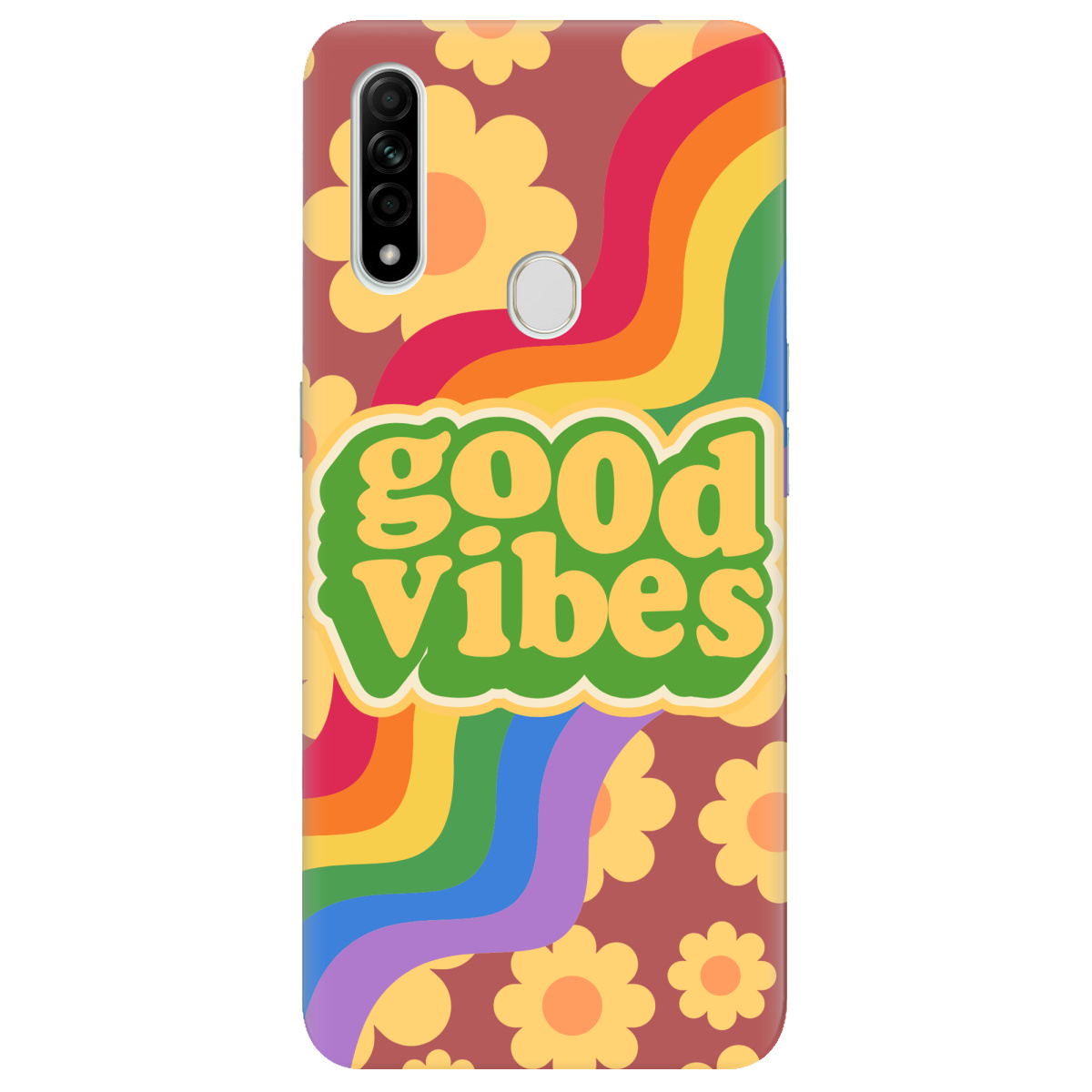 Чехол для Oppo A31 Good vibes - фото 1 - Чехлы для телефонов