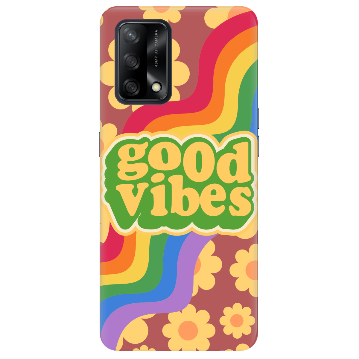 Чохол для Oppo A74 4G Good vibes - фото 1 Чохол для Oppo A74 4G Good vibes - фото 1 - Чохли для телефонів