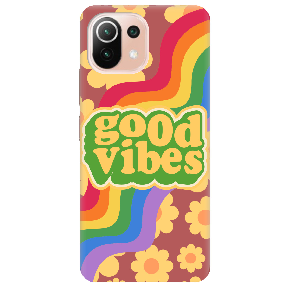 Чехол для Xiaomi Mi 11 lite Good vibes - фото 1 - Чехлы для телефонов