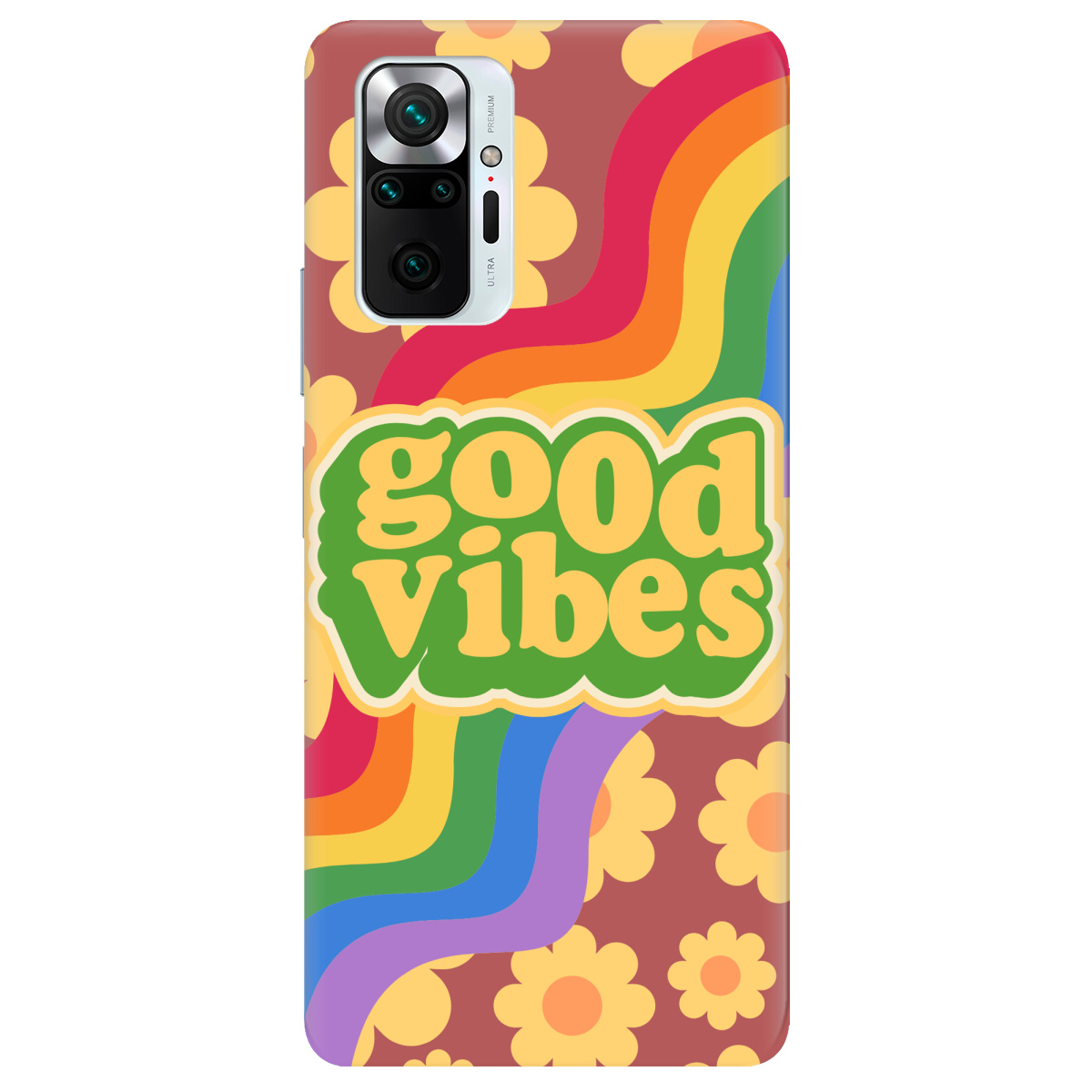 Чохол для Xiaomi Redmi Note 10 Pro Good vibes - фото 1 Чохол для Xiaomi Redmi Note 10 Pro Good vibes - фото 1 - Чохли для телефонів