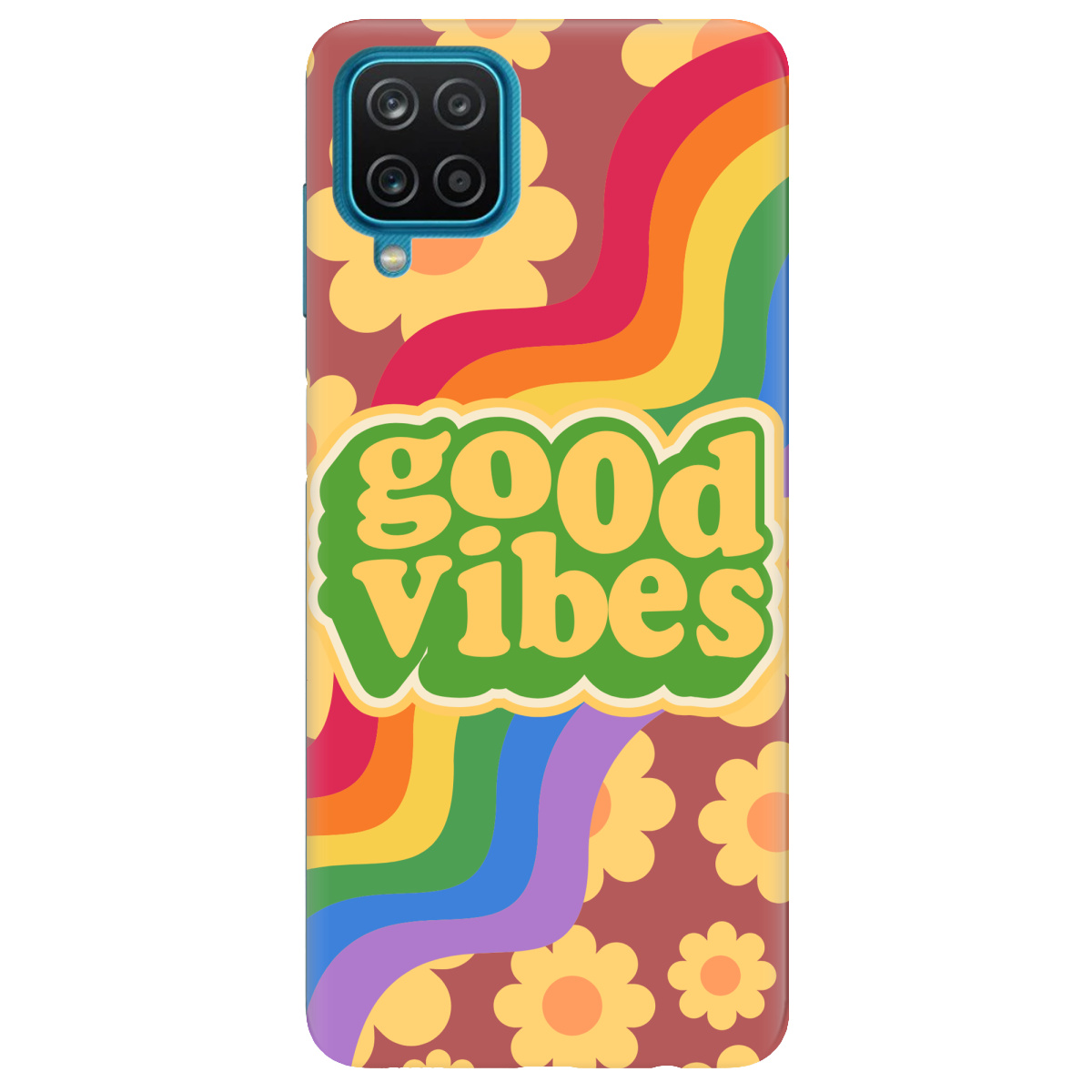 Чохол для Samsung Galaxy M12 Good vibes - фото 1 - Чохли для телефонів