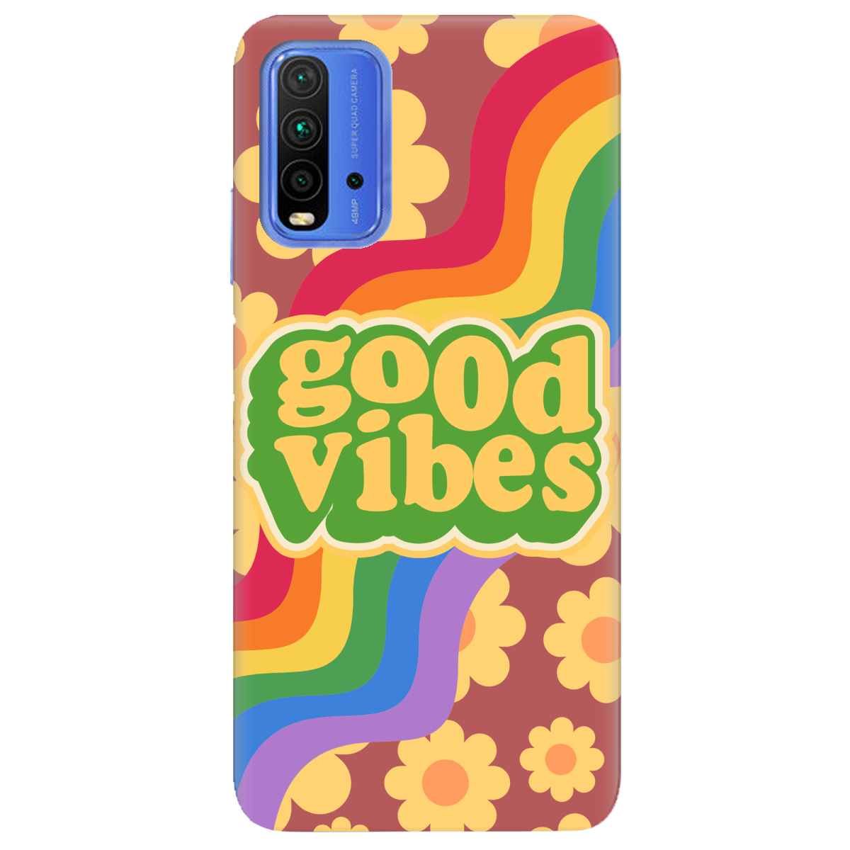 Чехол для Xiaomi Redmi 9T Good vibes - фото 1 - Чехлы для телефонов
