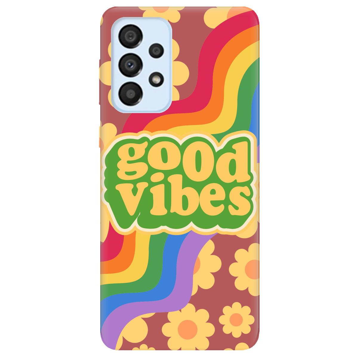 Чохол для Samsung Galaxy A33 Good vibes - фото 1 - Чохли для телефонів