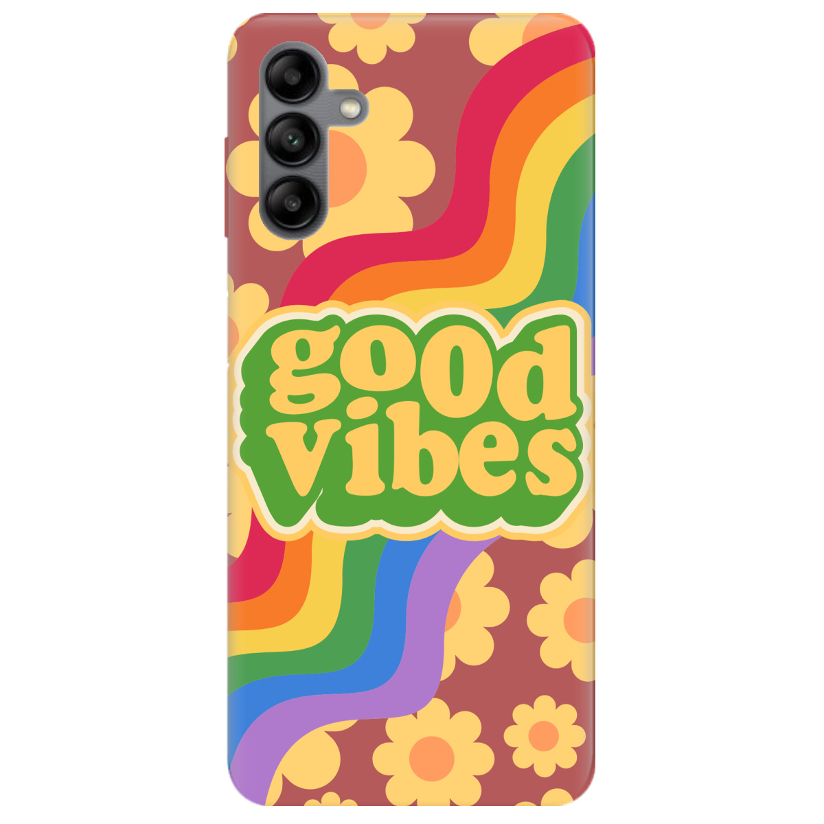 Чехол для Samsung Galaxy A04s Good vibes - фото 1 Чехол для Samsung Galaxy A04s Good vibes - фото 1 - Чехлы для телефонов