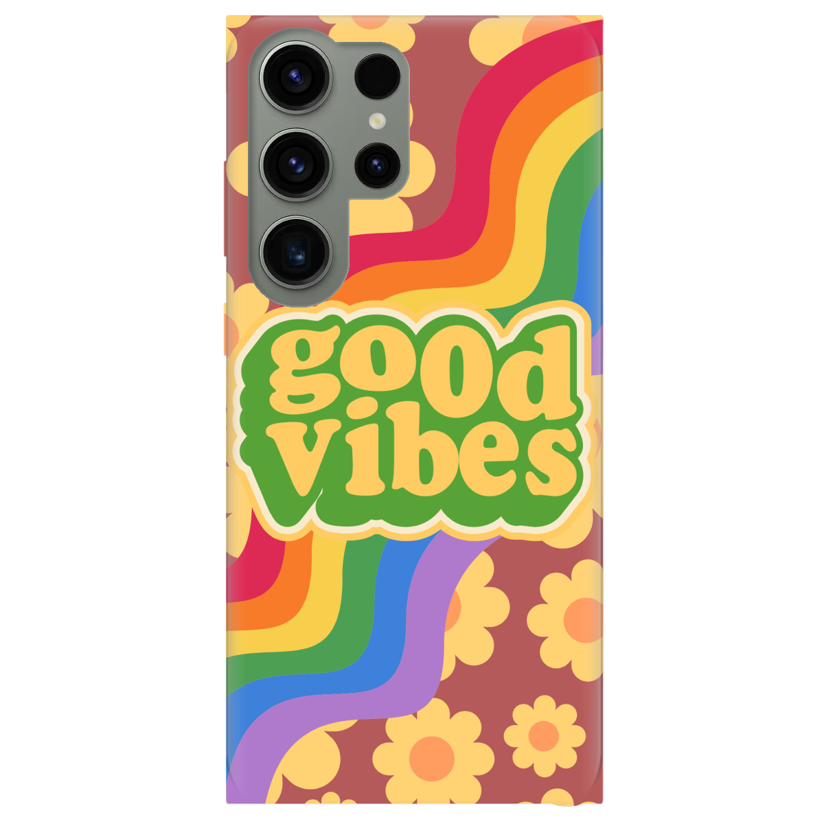 Чехол для Samsung Galaxy S23 Ultra Good vibes - фото 1 - Чехлы для телефонов