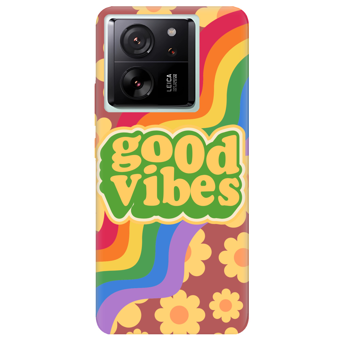 Чехол для Xiaomi 13T Pro Good vibes - фото 1 - Чехлы для телефонов