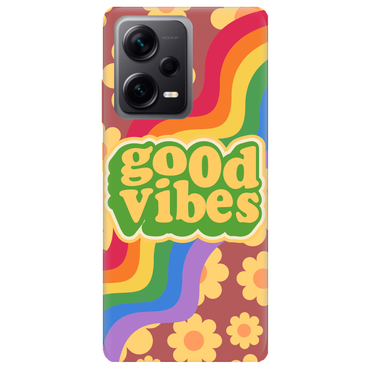Чехол для Xiaomi Redmi Note 12 Pro + 5G Good vibes - фото 1 - Чехлы для телефонов