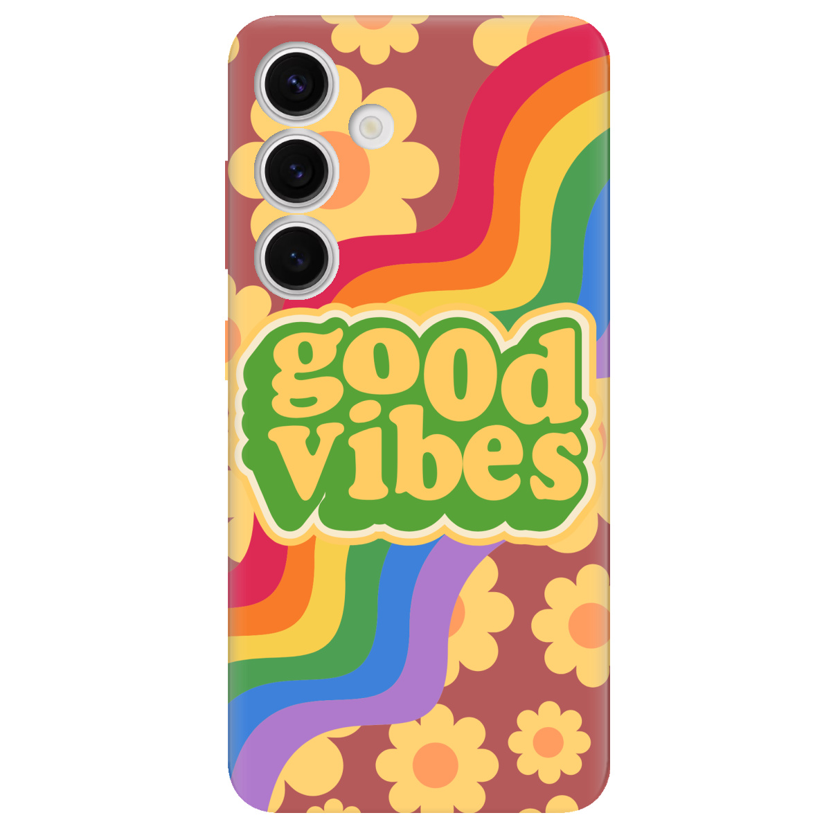 Чехол для Samsung Galaxy S24 Good vibes - фото 1 - Чехлы для телефонов