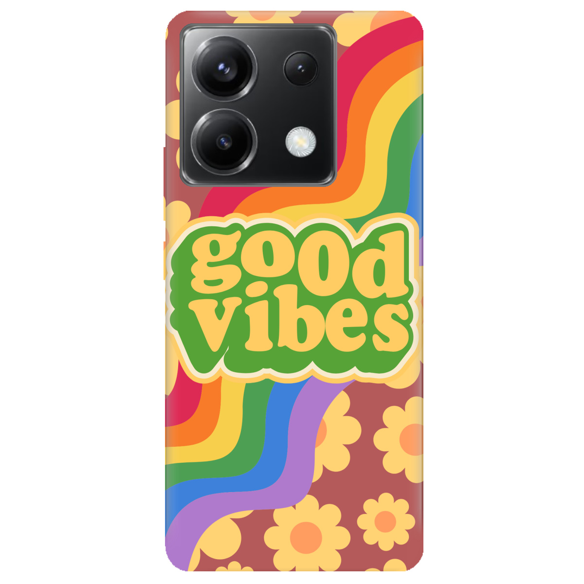 Чохол для Xiaomi Redmi Note 13 Pro 5G Good vibes - фото 1 Чохол для Xiaomi Redmi Note 13 Pro 5G Good vibes - фото 1 - Чохли для телефонів