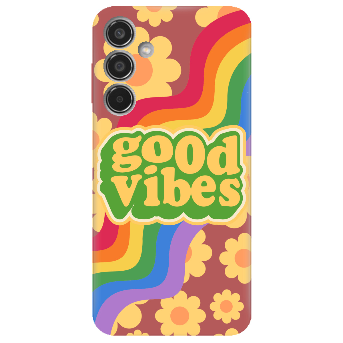 Чехол для Samsung Galaxy M35 5G Good vibes - фото 1 Чехол для Samsung Galaxy M35 5G Good vibes - фото 1 - Чехлы для телефонов