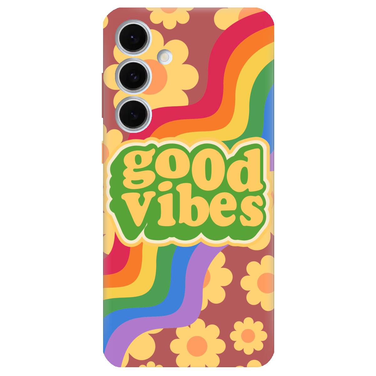 Чехол для Samsung Galaxy S24 FE Good vibes - фото 1 - Чехлы для телефонов