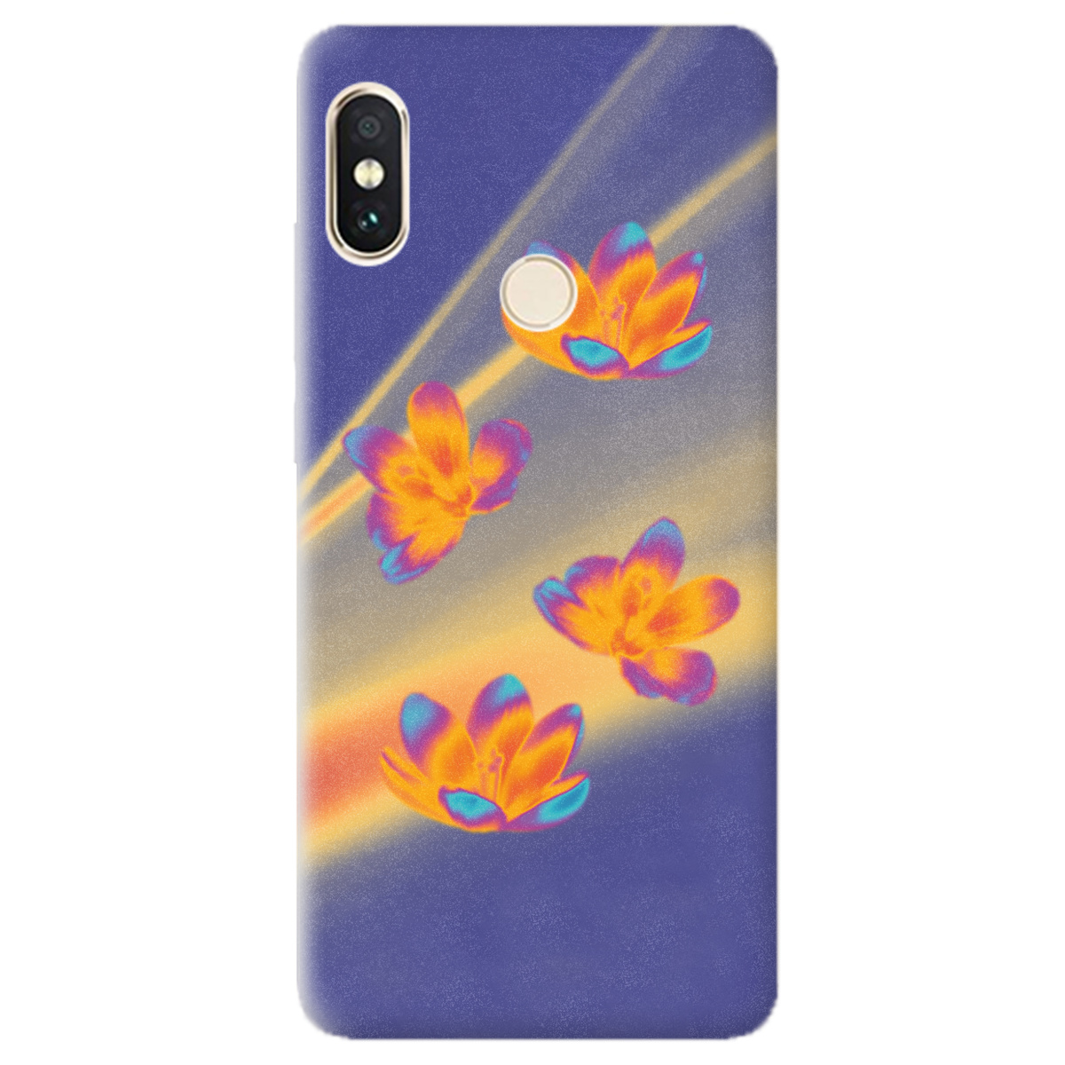 Чохол для Xiaomi Redmi Note 5 Тепловий цвіт - фото 1 - Чохли для телефонів