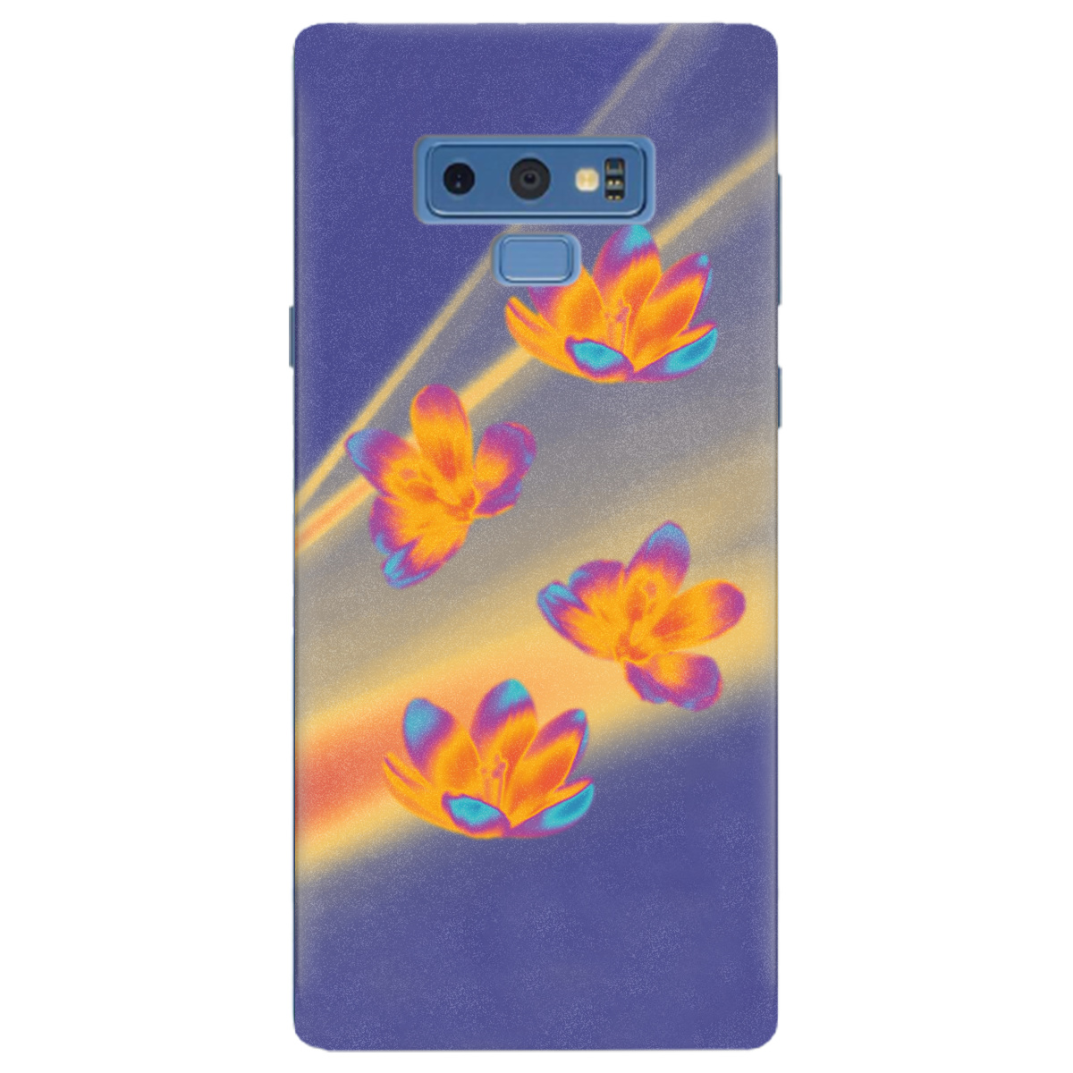 Чехол для Samsung Galaxy Note 9 Тепловий цвіт - фото 1 Чехол для Samsung Galaxy Note 9 Тепловий цвіт - фото 1 - Чехлы для телефонов