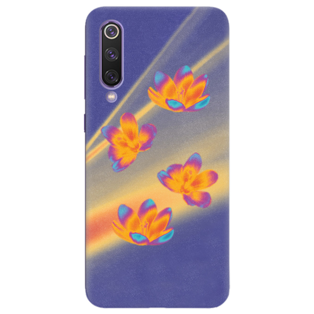 Чохол для Xiaomi Mi 9 SE Тепловий цвіт - фото 1 - Чохли для телефонів