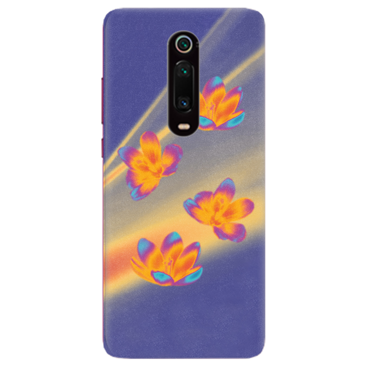 Чехол для Xiaomi Mi 9T Pro Тепловий цвіт - фото 1 - Чехлы для телефонов