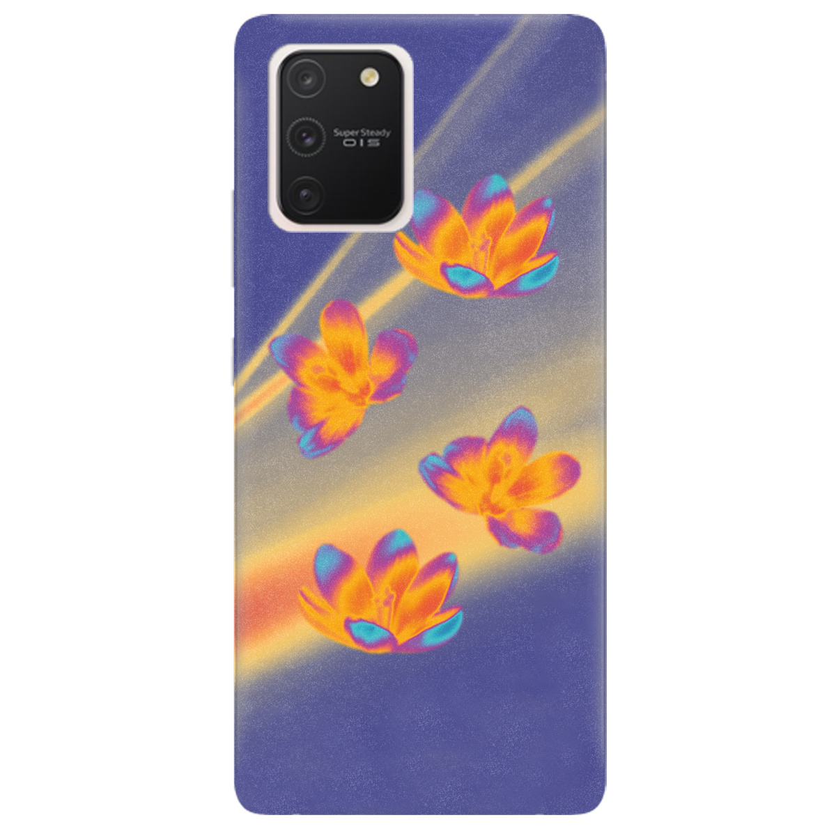 Чохол для Samsung Galaxy S10 Lite Тепловий цвіт - фото 1 - Чохли для телефонів