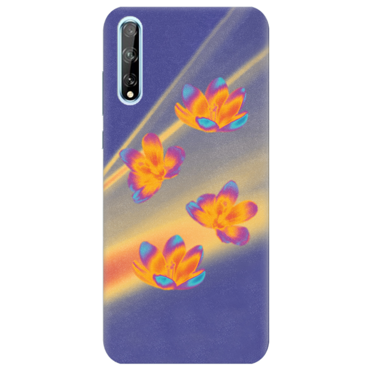 Чохол для Huawei P Smart S Тепловий цвіт - фото 1 Чохол для Huawei P Smart S Тепловий цвіт - фото 1 - Чохли для телефонів