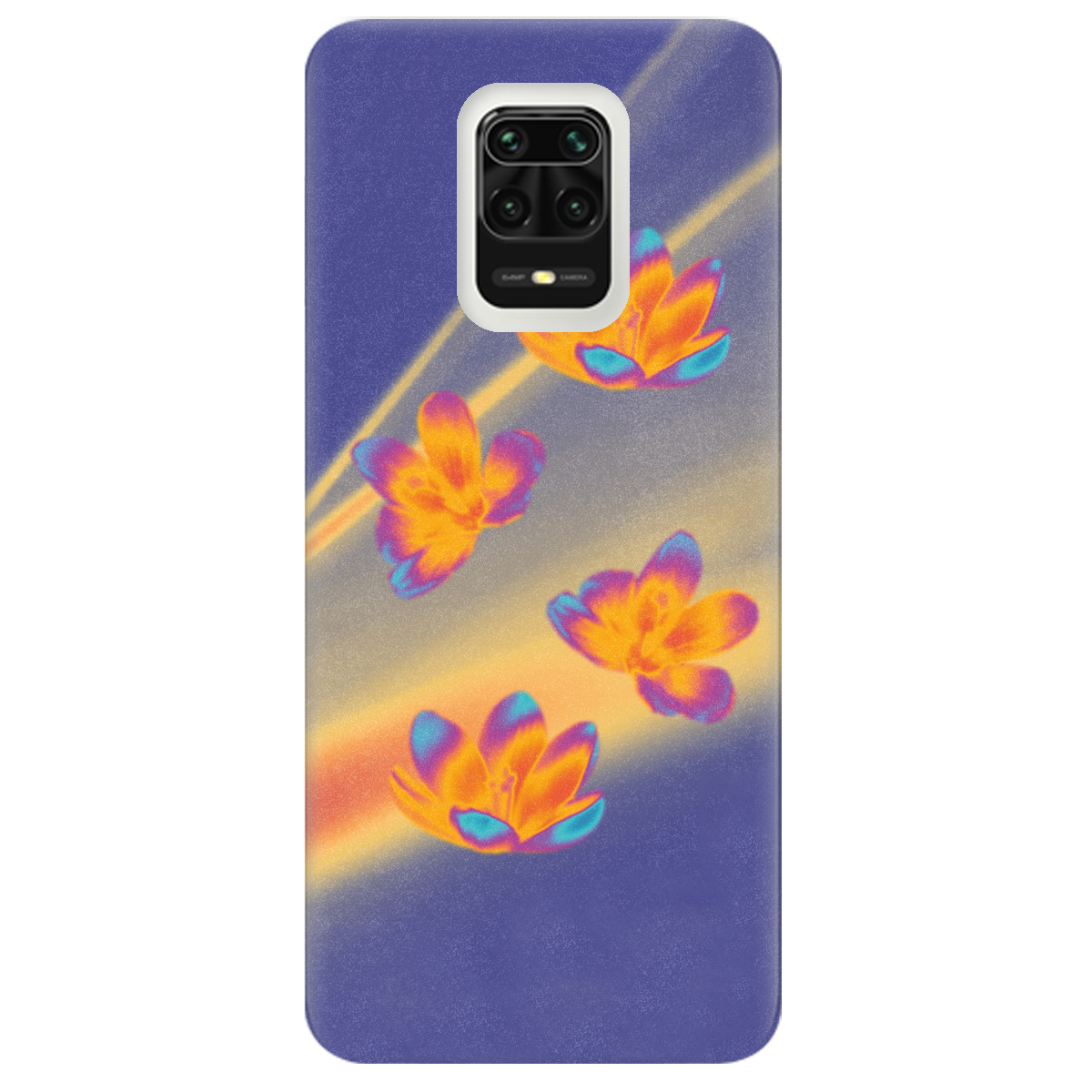 Чехол для Xiaomi Redmi Note 9 Pro Тепловий цвіт - фото 1 Чехол для Xiaomi Redmi Note 9 Pro Тепловий цвіт - фото 1 - Чехлы для телефонов