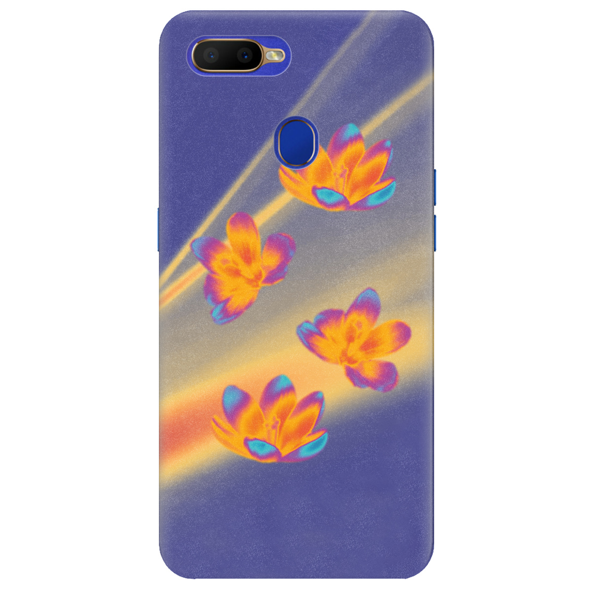 Чехол для Oppo A5s Тепловий цвіт - фото 1 - Чехлы для телефонов