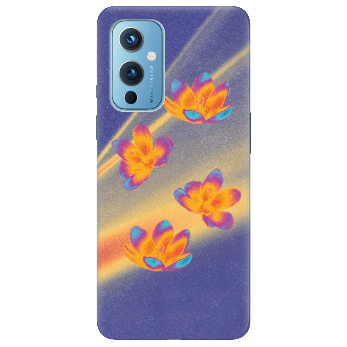 Чохол для OnePlus 9 (азіатська версія) Тепловий цвіт - фото 1 - Чохли для телефонів