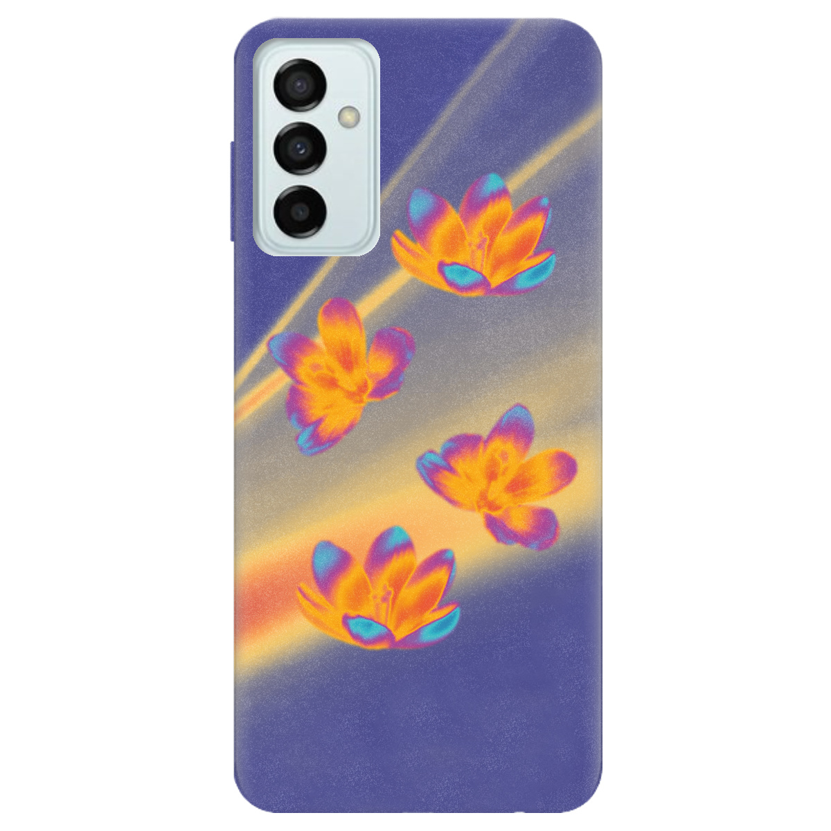 Чехол для Samsung Galaxy M23 5G Тепловий цвіт - фото 1 - Чехлы для телефонов