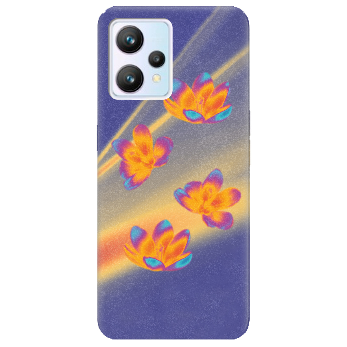 Чехол для Realme 9 Тепловий цвіт - фото 1 Чехол для Realme 9 Тепловий цвіт - фото 1 - Чехлы для телефонов