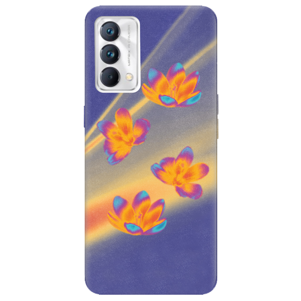 Чохол для Realme GT Master Тепловий цвіт - фото 1 - Чохли для телефонів