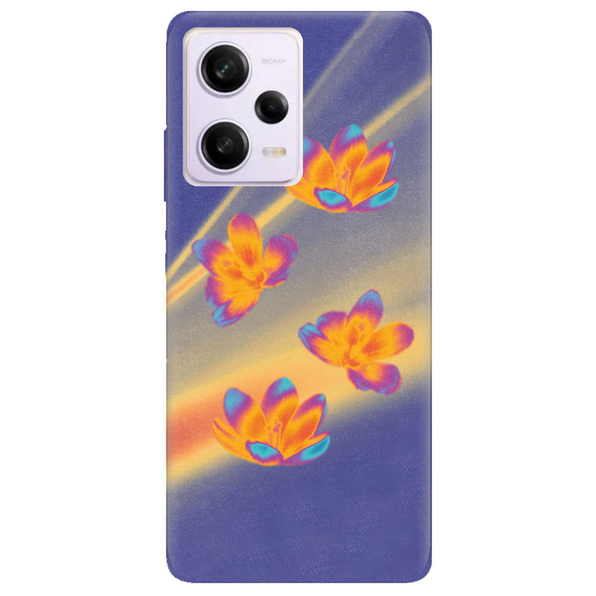 Чохол для Xiaomi Redmi Note 12 Pro 5G Тепловий цвіт - фото 1 - Чохли для телефонів