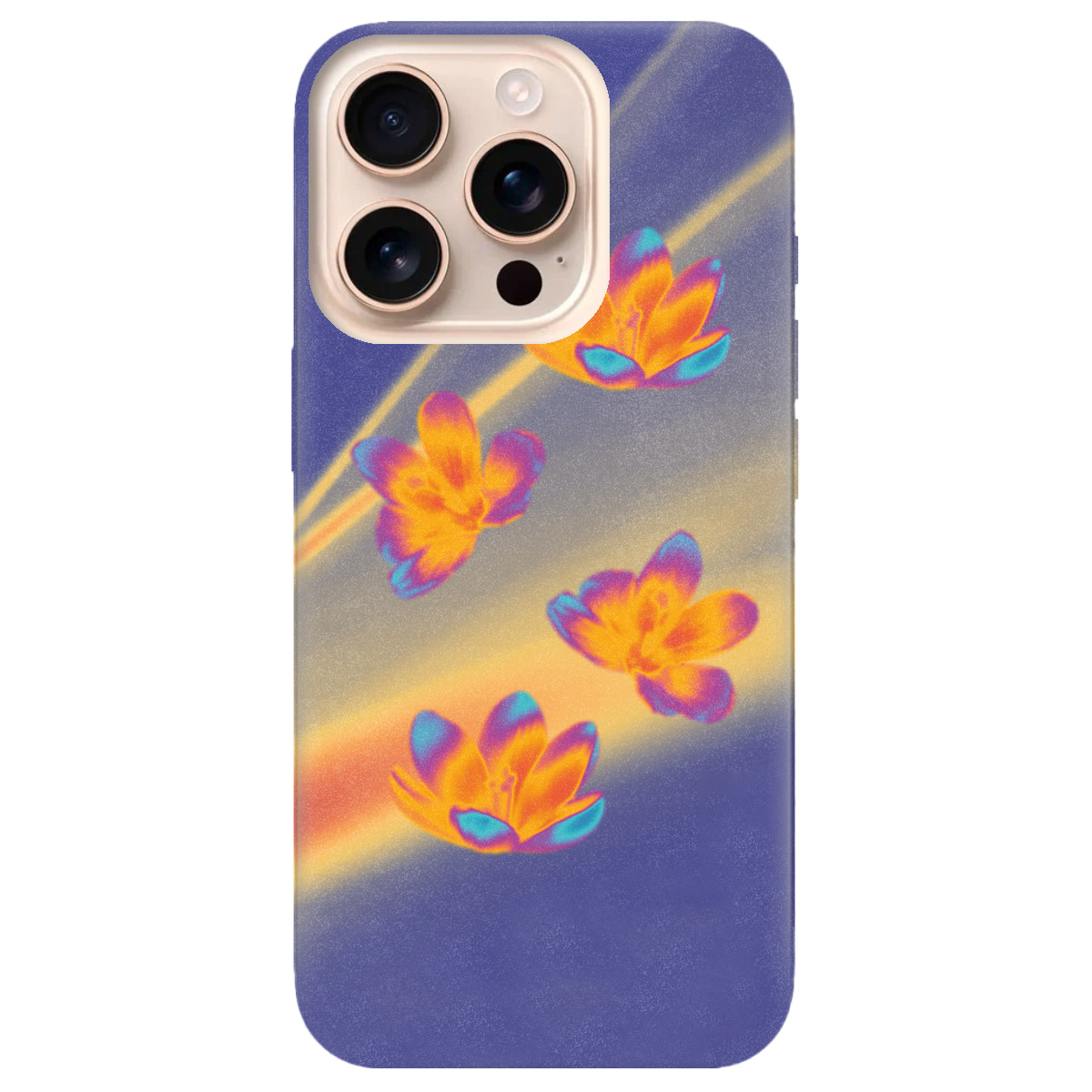 Чохол для Apple iPhone 16 Pro Max Тепловий цвіт - фото 1 - Чохли для телефонів