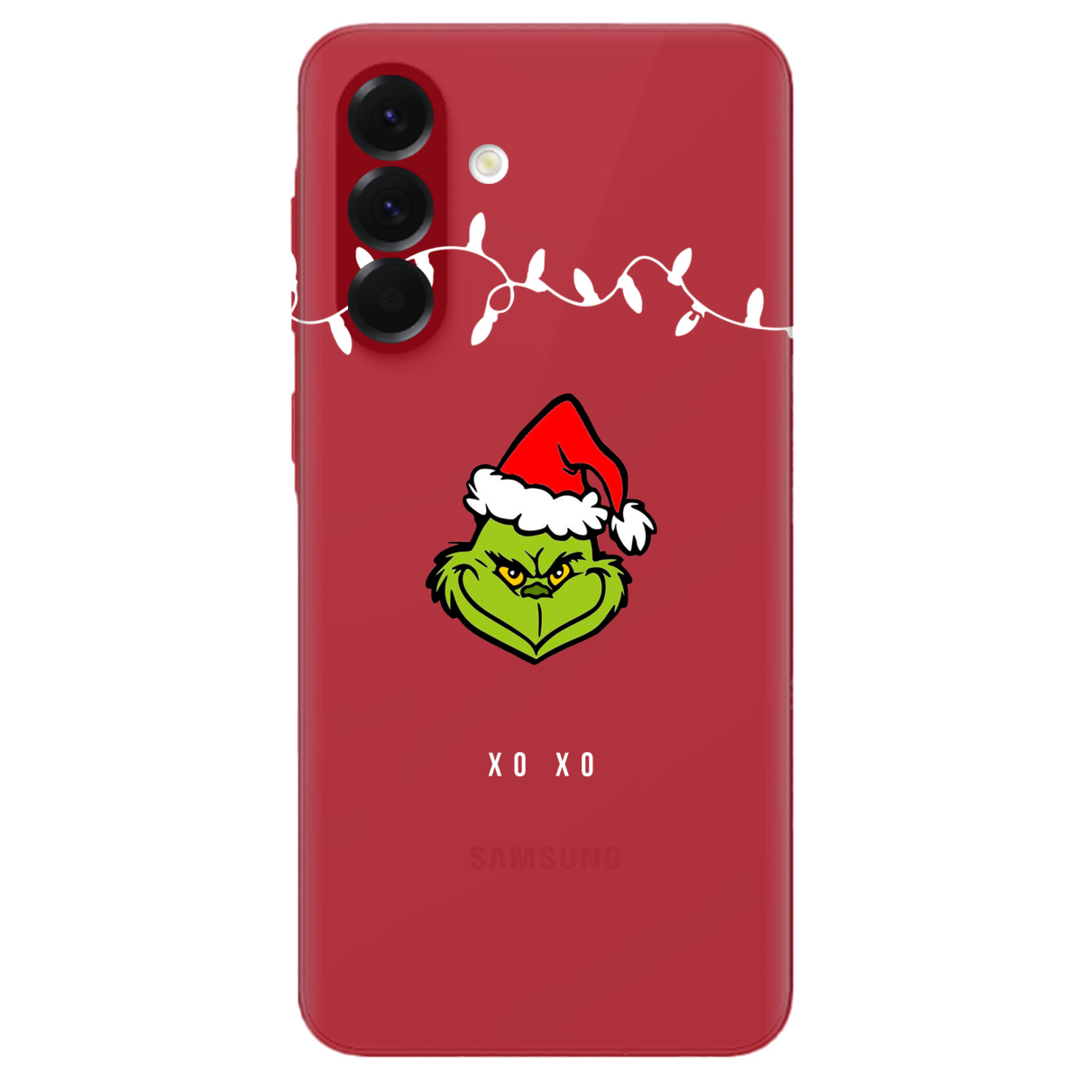 Чехол для Samsung Galaxy A56 5G Grinch xo xo - фото 1 Чехол для Samsung Galaxy A56 5G Grinch xo xo - фото 1 - Чехлы для телефонов