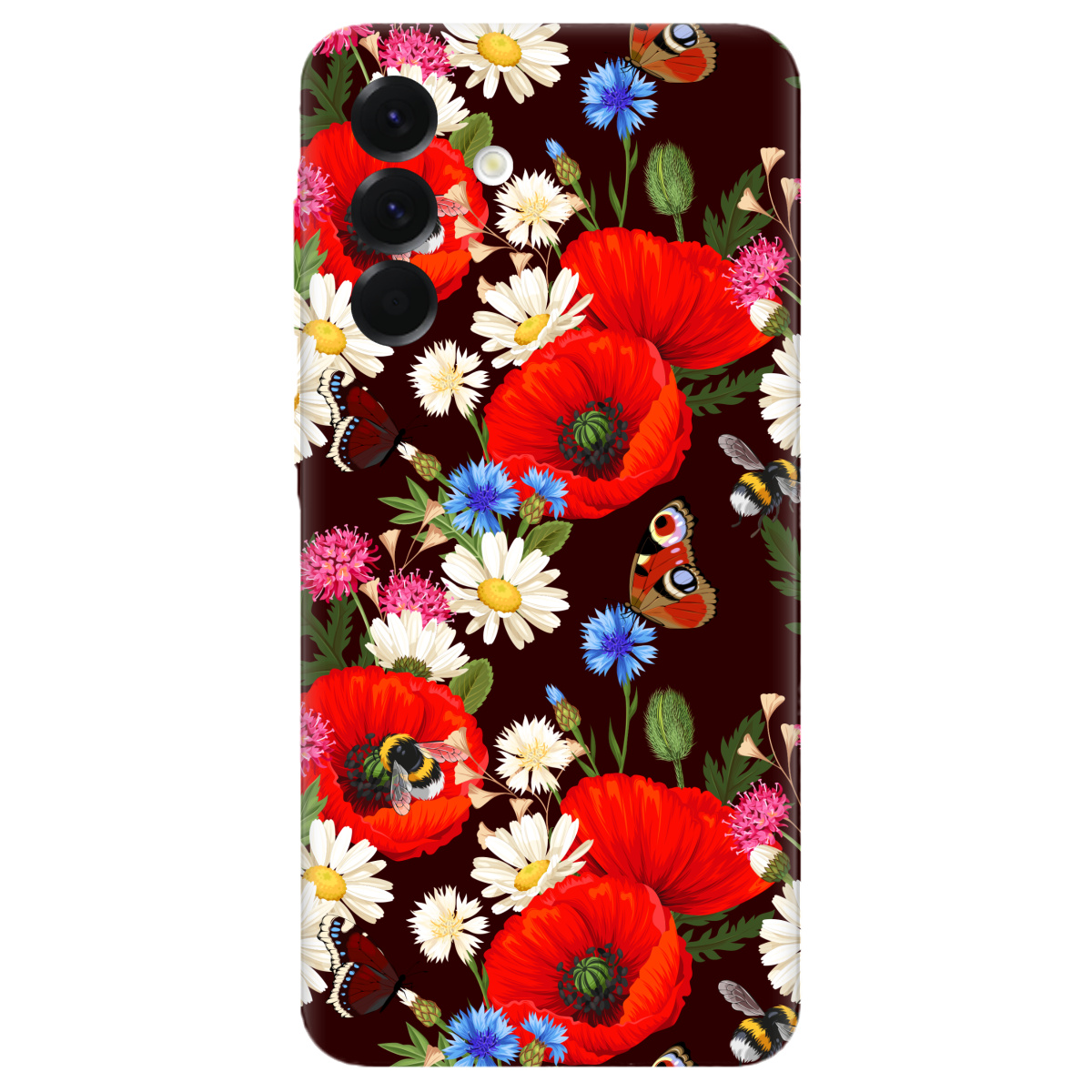 Чехол для Samsung Galaxy A56 5G Лугові квіти - фото 1 - Чехлы для телефонов